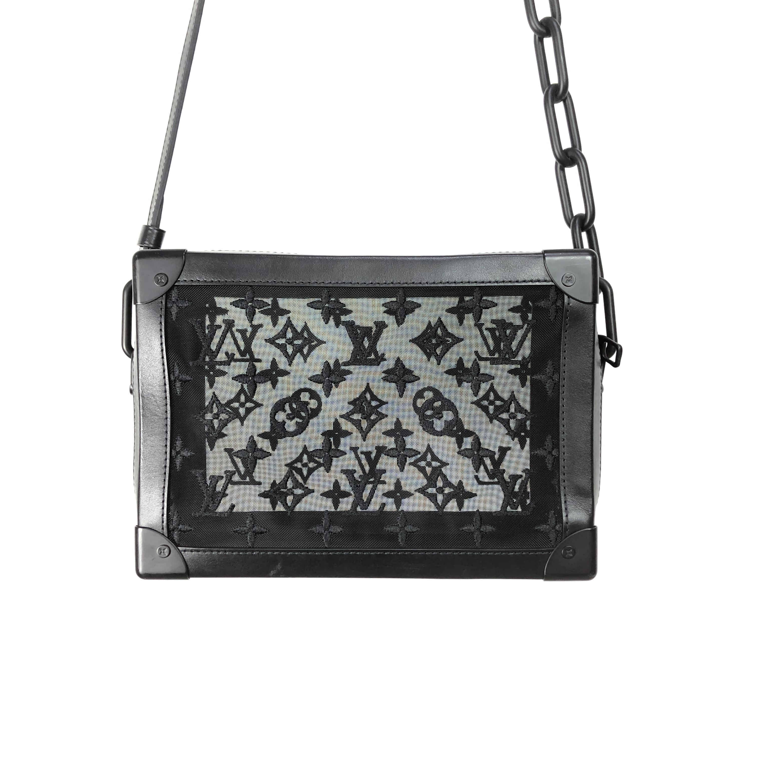 Louis Vuitton Mesh Soft Trunk Black – The Luxury Shopper