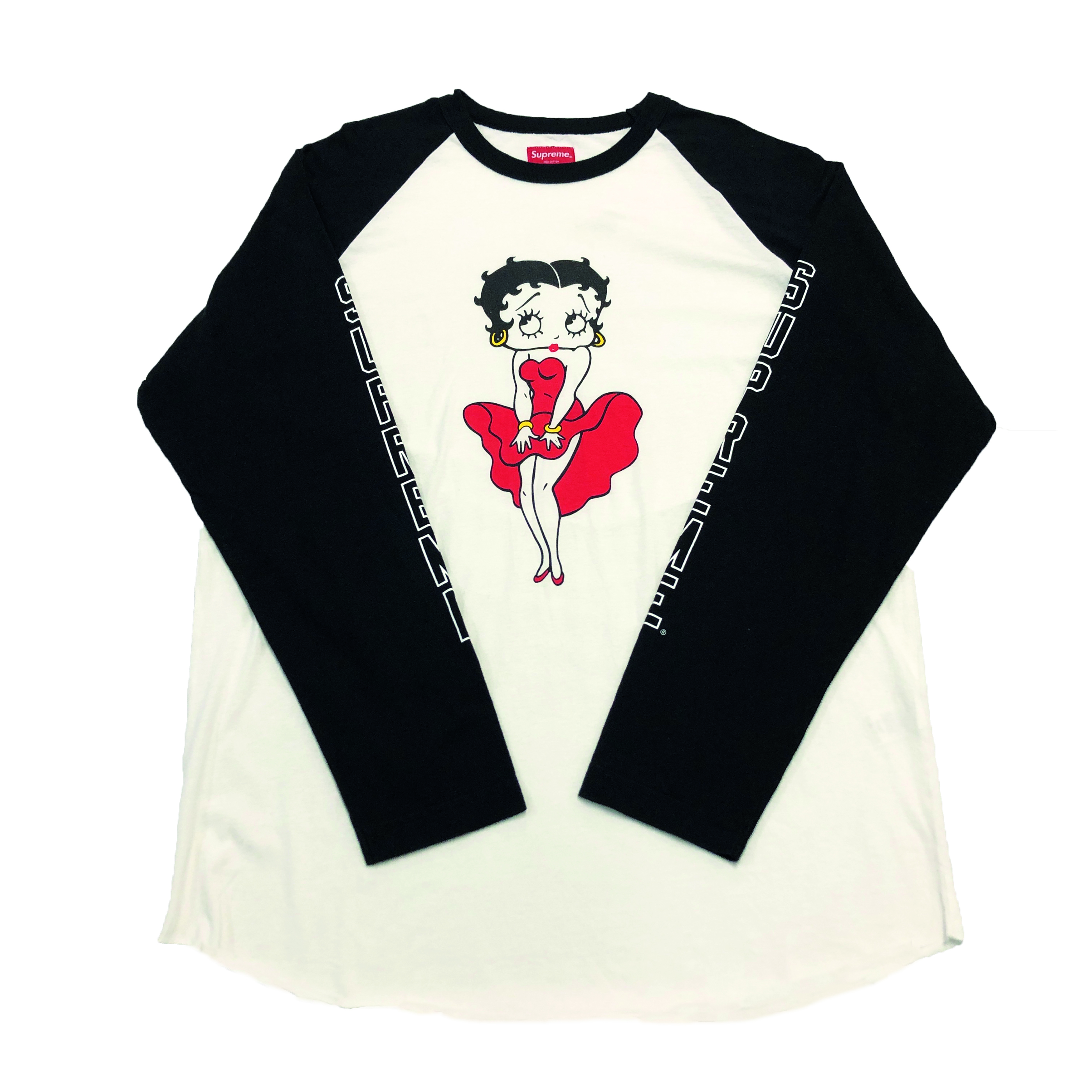 [Supreme] Betty Boop Long T-shirt - Size L