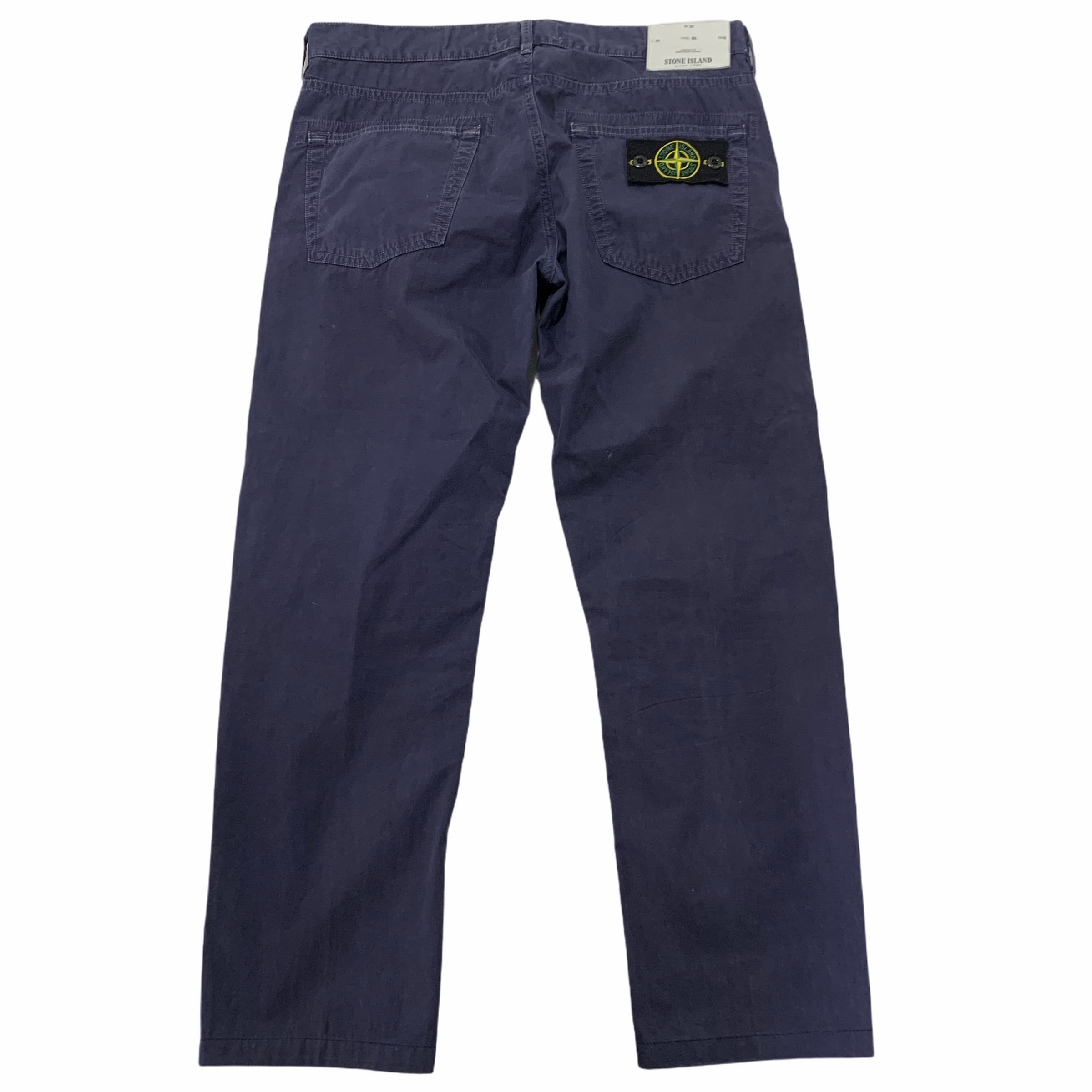 [Stone island] Slim Fit Cotton Pants NY - Size 32