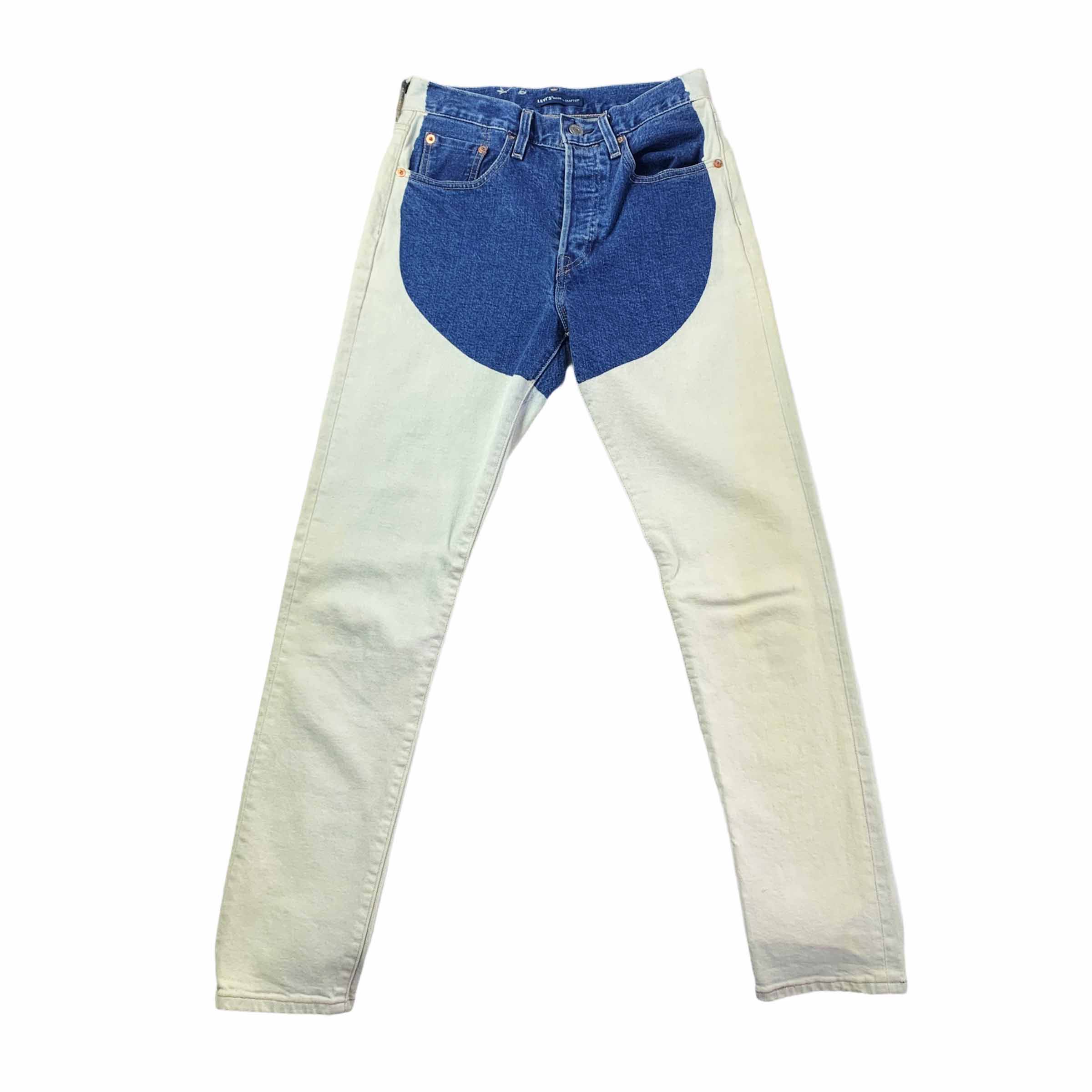 [Levis] 501 Skinny Painted Denim Pants  -  Size 25